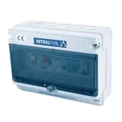 Type D Control Box For Pump Control And Underwater Light Three-phase White / Black One Size unisex