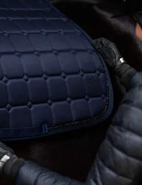Schabracke SYNTEC CUBE Royal Glitter, navy DR - Equest - FashionsVida