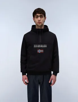 Sudadera de hombre burgee hzh con capucha - Napapijri - FashionsVida