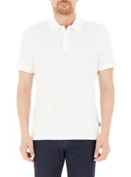 Polo in cotone BOSS BIANCO L