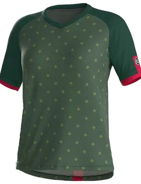 Maglia Da Enduro A Maniche Corte Perla Bamboo Green