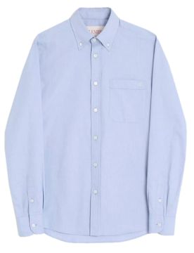 Slim Fit Button Closure Shirt - Size 39