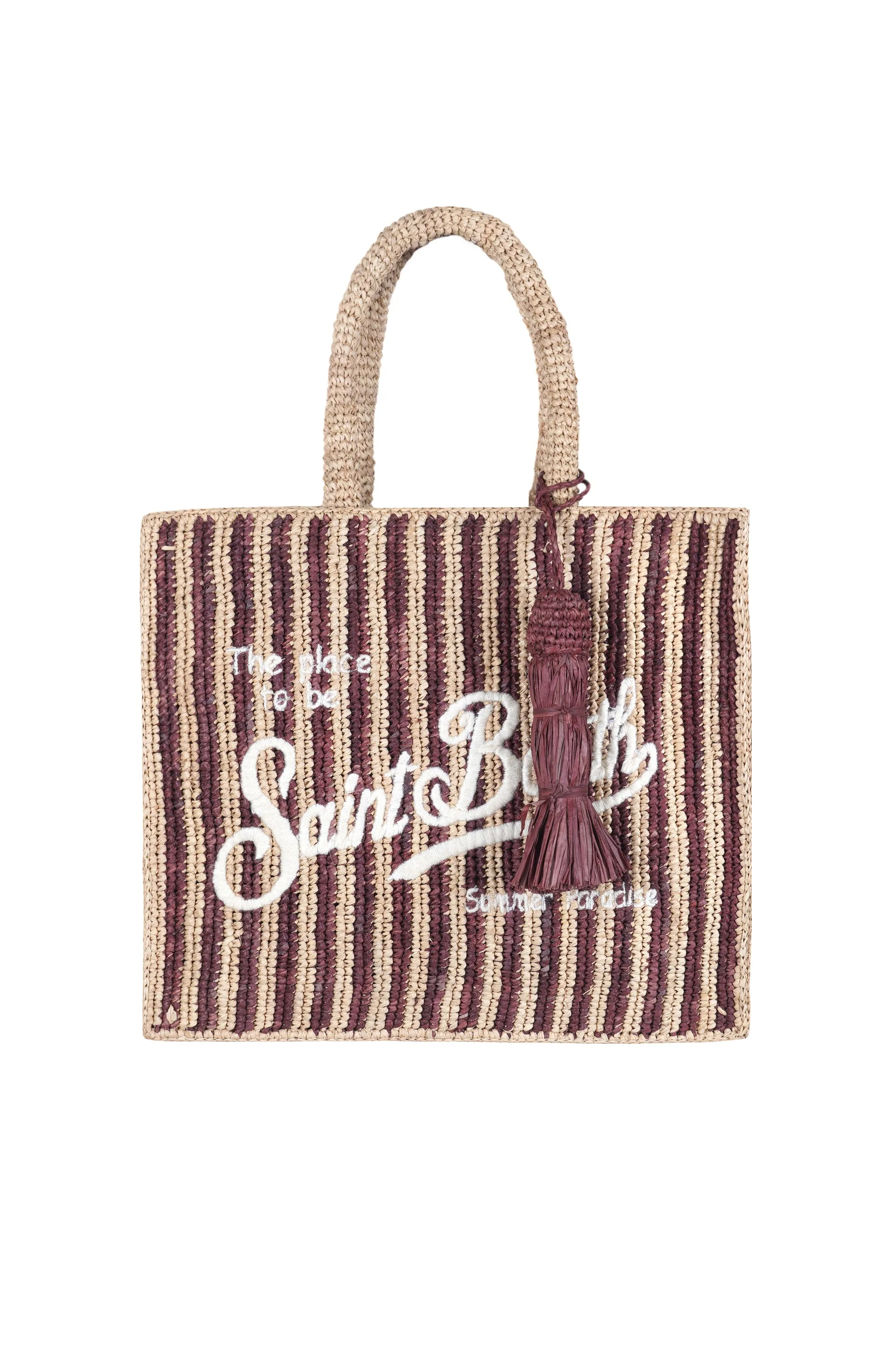 Borsa media - 471015 - Beige/Cioccolato - MC2 SAINT BARTH - FashionsVida