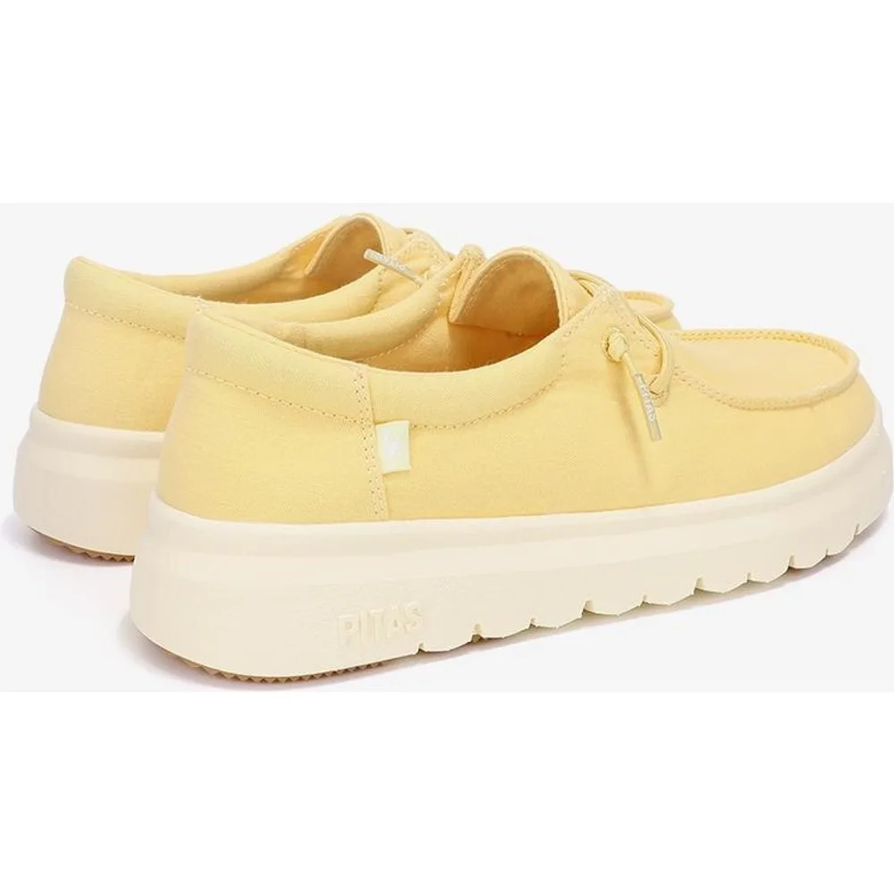 Zapatos planos confort de mujer tipo wallabi suela track - Walk In Pitas - FashionsVida
