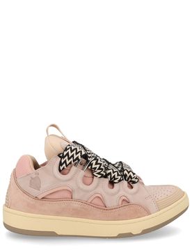 Lanvin Men's Mini Curb Sneakers