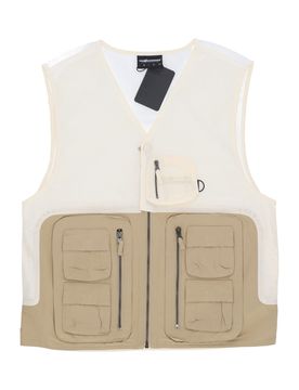 Smanicato Uomo Battalia Vest Off White