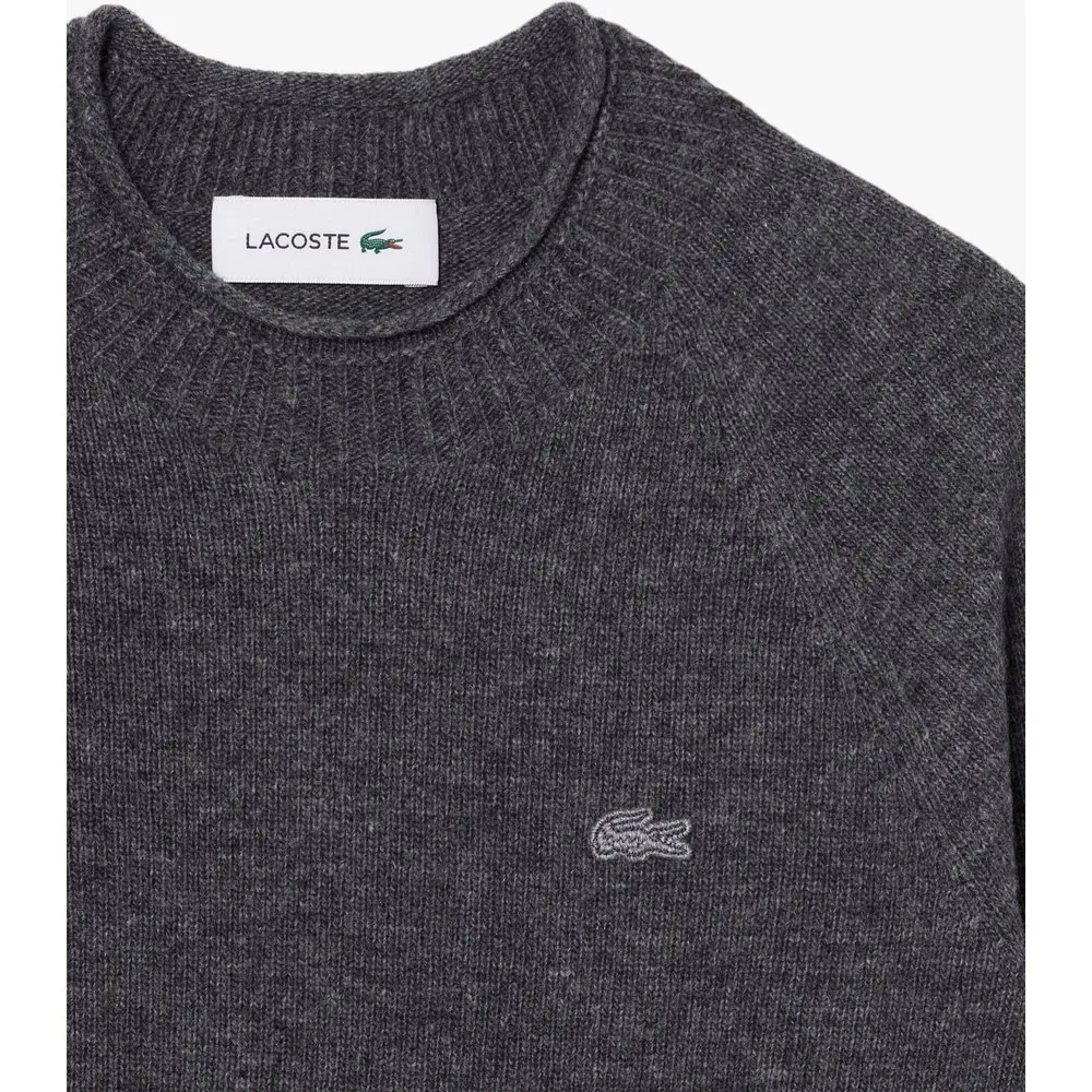 De lana cardada de punto 3d en rosa - Lacoste - FashionsVida