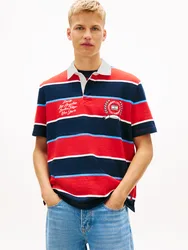 TJM RLX SS STRIPE SS RUGBY EXT male
