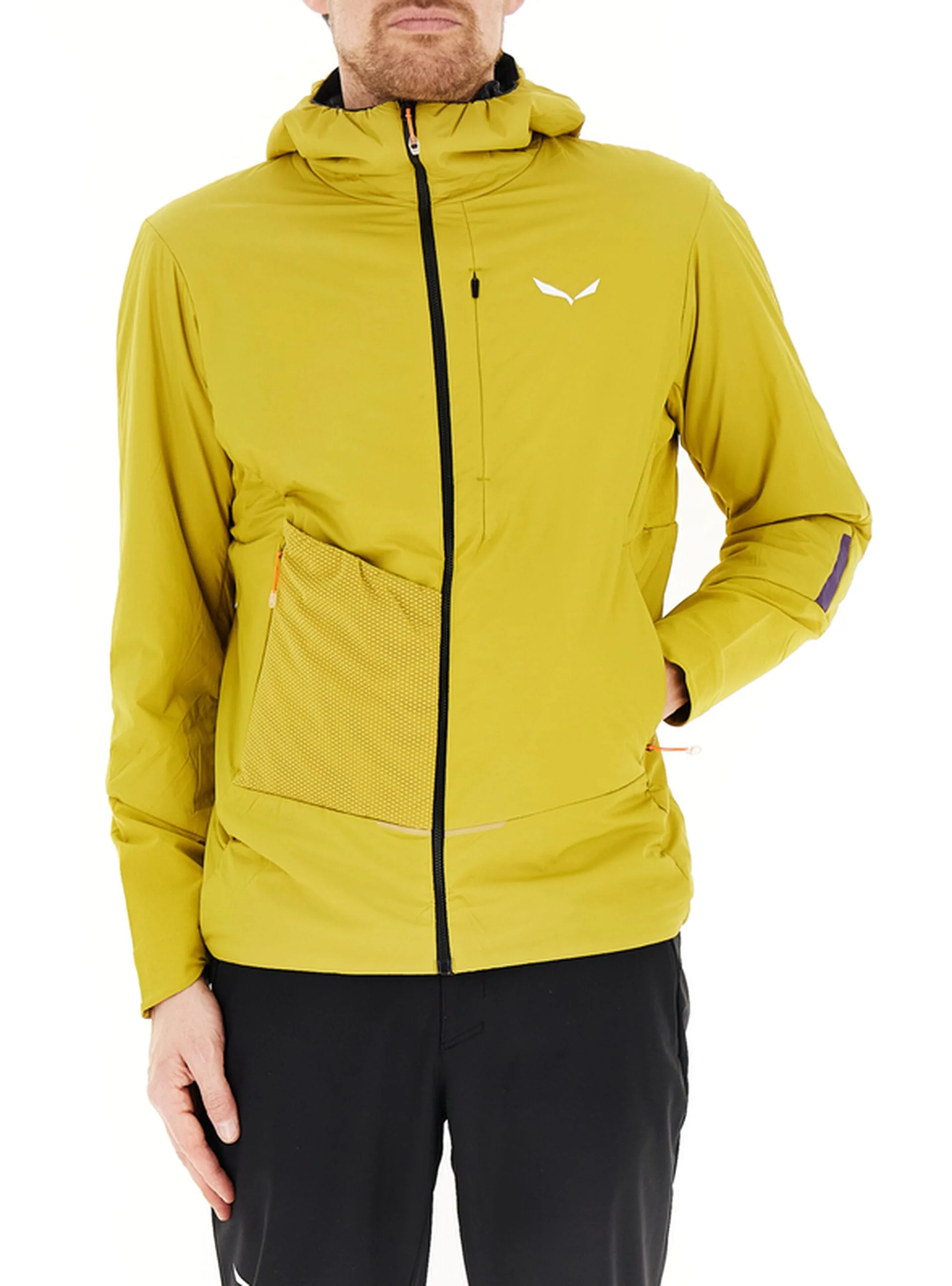 Giacca con cappuccio SENAPE 52/XL - Salewa - FashionsVida