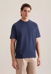 Seidensticker T-Shirt Uni Grau L