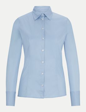 HUGO Hemdbluse Blau 44