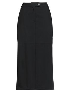 Midi-Rock Damen Schwarz 38 Damen