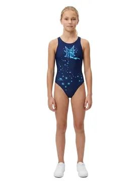 Hada Swimsuit Navy 12-24 Months Girls - TURBO - FashionsVida
