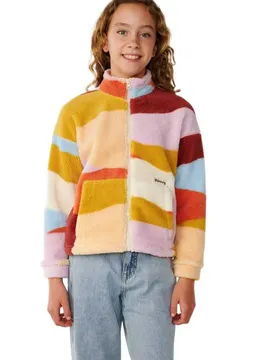Sweat-shirt à Zip Retro Swell Standard Polar Multi 10 Années Fille