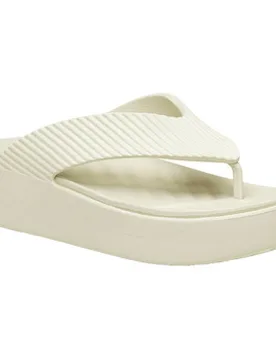 Zehentrenner Sandales Getaway Groove Platform Flip Flops Beige 37 1/2;41 1/2 Female - Crocs - FashionsVida
