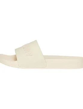 Claquettes Logo Vegan Pool Rice White EU 36-37