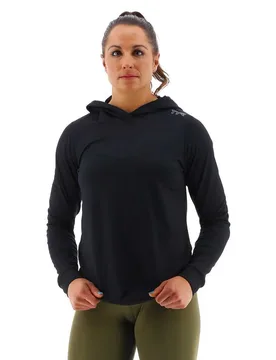 Sweat à Capuche Tech Performance Black XL - TYR - FashionsVida