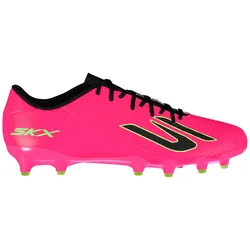 Chaussures De Football Academy 252120 Ag Pink Synthetic / Black Synthetic / Lime Trim EU 46