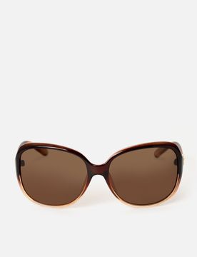 Odilia ovale sonnenbrille mit strassrahmen