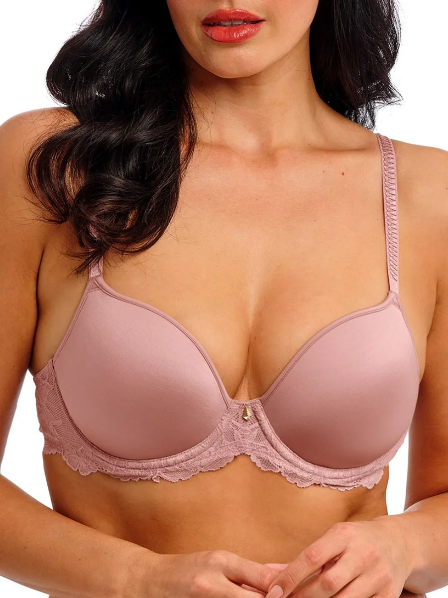 Womens Vivid Attraction Contour Bra - Pink Polyamide - Size 36b - Wacoal - FashionsVida