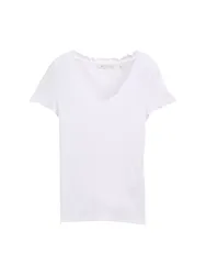 Waffle structure T-shirt female
