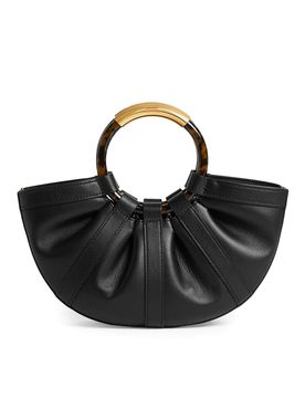 Borsa piccola in pelle a conchiglia
