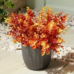 Kunstblumenzweige Herbstfarben 3er-Set
