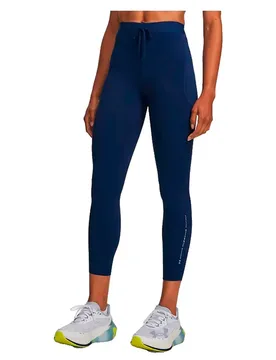 Leggings 7/8 Velociti Pro Blue / Reflective XS - Under armour - FashionsVida