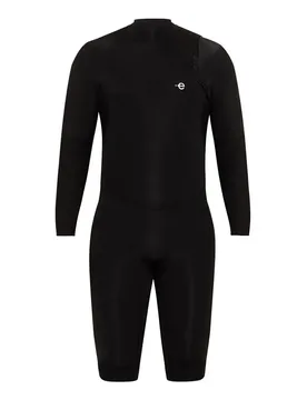 Shorty à Manches Longues Avec Fermeture éclair Devant Teahalf Yulexalf1 2 Mm Black L