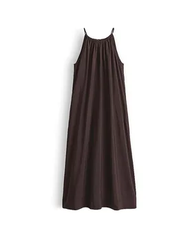 Opus Midikleid WIDALA marron 44 - Opus - FashionsVida