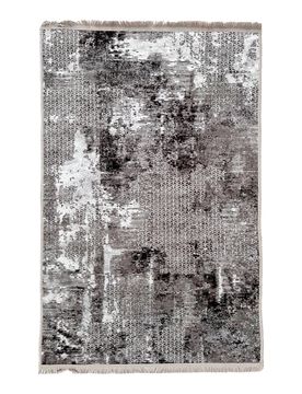 Waschbarer Teppich "Ina" grau