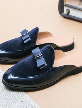 New Men Slippers Black Blue Color Men Casual Versatile Fashionable Brand Slippers Indoor Outdoor Slippers Sizes 38-48 - Aliexpress - FashionsVida