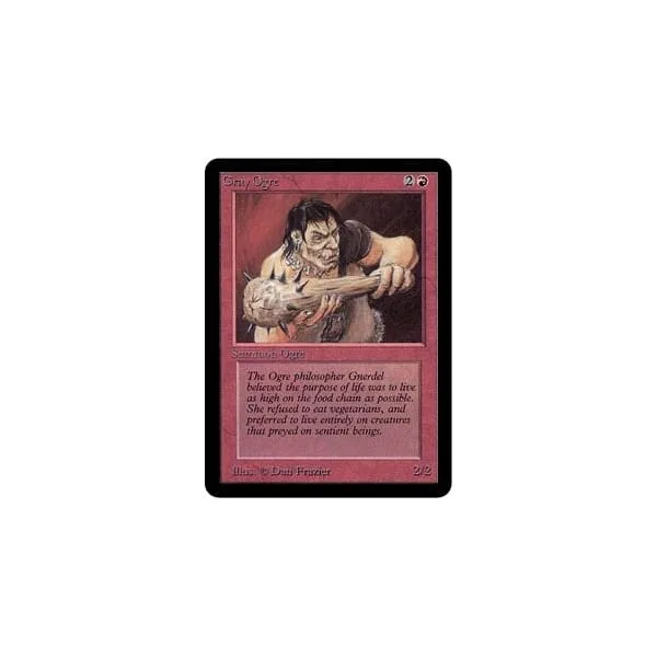 Gray Ogre Alpha - Magic: The Gathering - FashionsVida