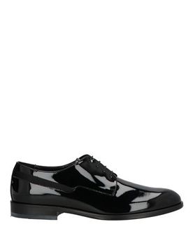 Zapatos de cordones Hombre Negro 40 Hombre