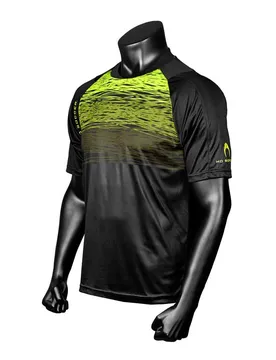 T-shirt à Manches Courtes Phenomenon Black / Lime XL