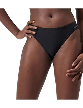 Solid Classic Bikini Bottom Anthracite S Women - Speedo - FashionsVida