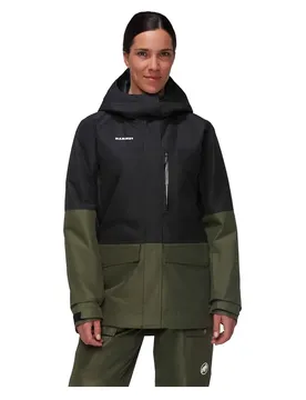 Veste Fall Line Hardshell Thermo Dark Marsh / Black S