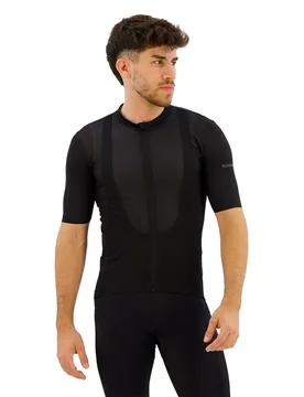 Maglia A Maniche Corte Aria Black - Shimano - FashionsVida