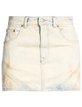 Jeansrock Damen Blau 36 Damen