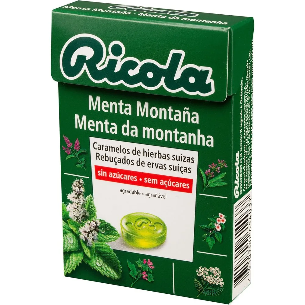 Caramelos Menta de Montaña 50 g - Ricola - FashionsVida
