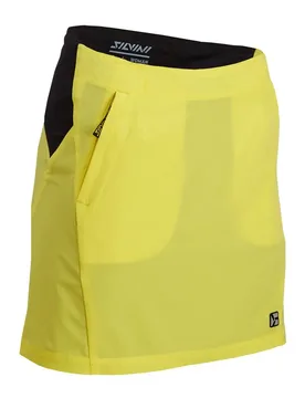 Silvini Gonna Invio Yellow / Black - SILVINI - FashionsVida