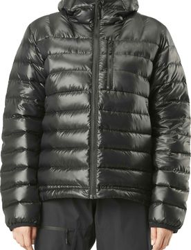 Daunenjacke aus Entendaunen Mid Puff W Jkt Black für Damen Größe S schwarz