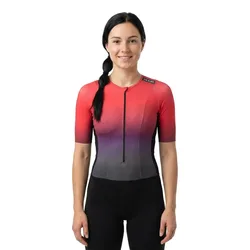 Trisuit A Maniche Corte Collective Black / Rose Fade S