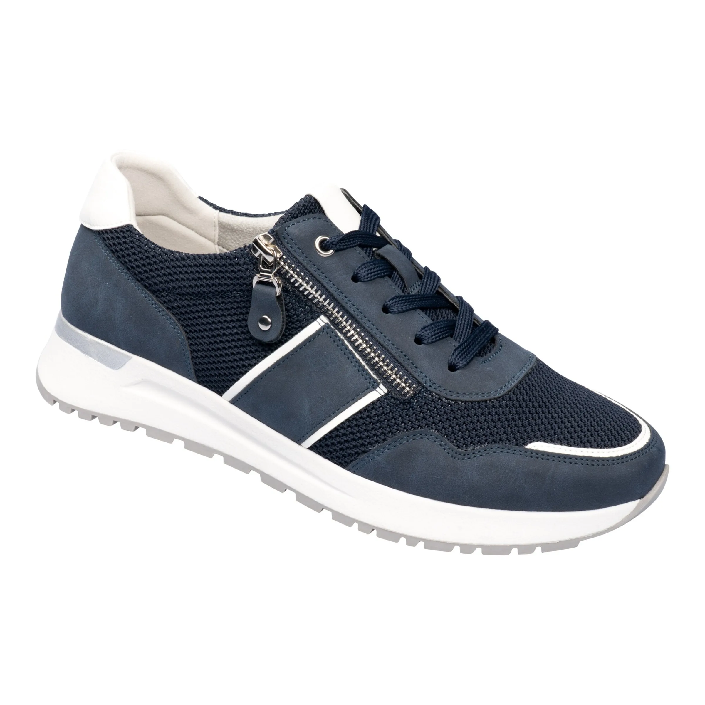 Komfort-Meshsneaker „Lilly“ 38 blau - wonderwalk - FashionsVida