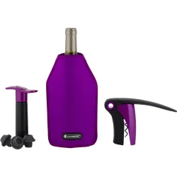 Abridor de palanca, Bomba de vacío, Funda enfriadora y Tapones GS-139