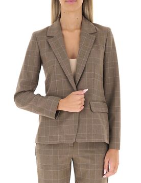 Blazer monopetto NOCCIOLA 44