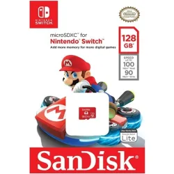 Tarjeta de memoria Micro SDXC 128 GB para Nintendo Switch