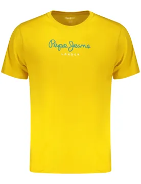 Herren Kurzarm-T-Shirt Gelb PM5010178EGGON_GI089