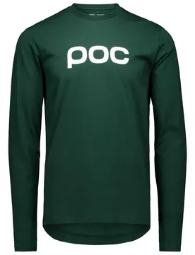 Maglietta A Maniche Lunghe Pargasite Green - Poc - FashionsVida