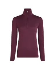 Camiseta interior con cremallera Oasis 200 para mujer baya M